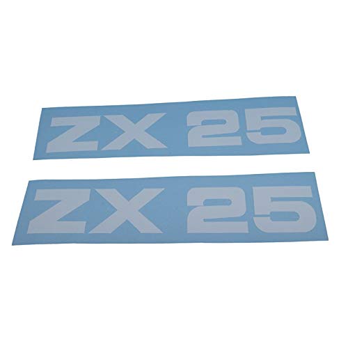 Adesivi Decorativi Per Pedana Zündapp ZR 10 – Set 2 Scritte Carenza Per Restauro Moto D'Epoca - 4