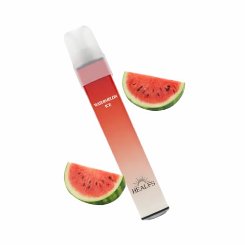 Healfs Watermelon Aroma Inhaler 1 Pack | Non-Electric Air Sticks for Good Habits | Gentle Fruity Scent for Clarity & Relaxation