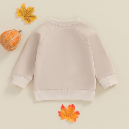 YINGISFITM Toddler Baby Girl Boy Christmas Outfit Crewneck Sweatshirt Long Sleeve Sweater Shirt Pullover Top Fall Clothes3