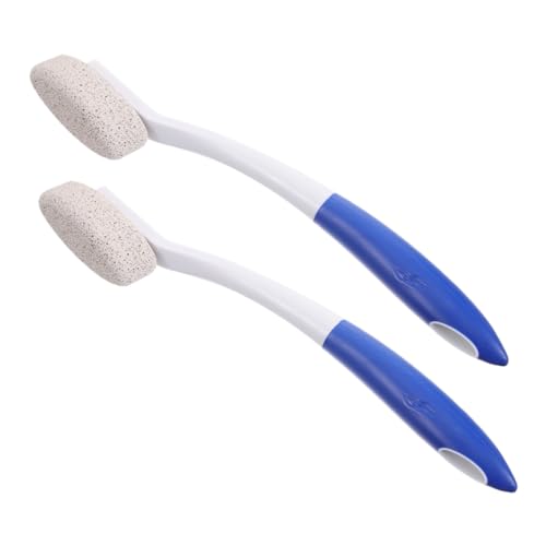 Épurateur de pieds en pierre Beavorty lot de 2 râpe soin callosités talons