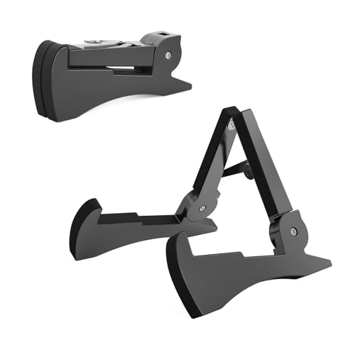 DIDA Portable Travel Guitar Stand, Lightweight Stable A- Frame Plastic Guitar Stand Holder for...
