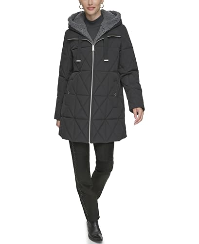 Andrew Marc Women's Water Resistant Insulated Puffer Jacket