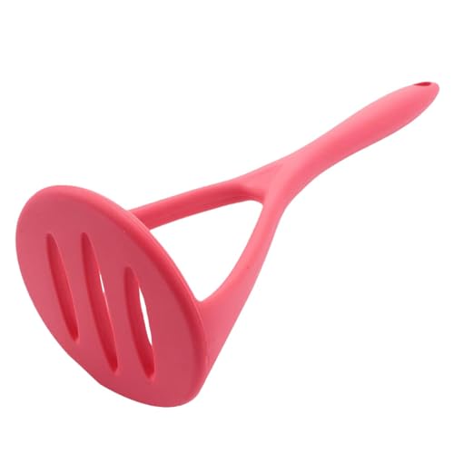 Machacador de patatas de silicona, triturador de patatas antiarañazos | Herramienta manual de silicona para triturador de frijoles, resistente al calor, multifunción, para verduras y aguacate