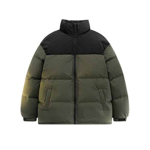 Veste d'hiver pour homme grande taille avec capuche chaude