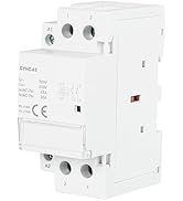 Jadeshay Haushalts-Wechselstromschütz, 2P Haushalts-AC-Schütz GEYA GYHC Din-Schiene Automatisches...