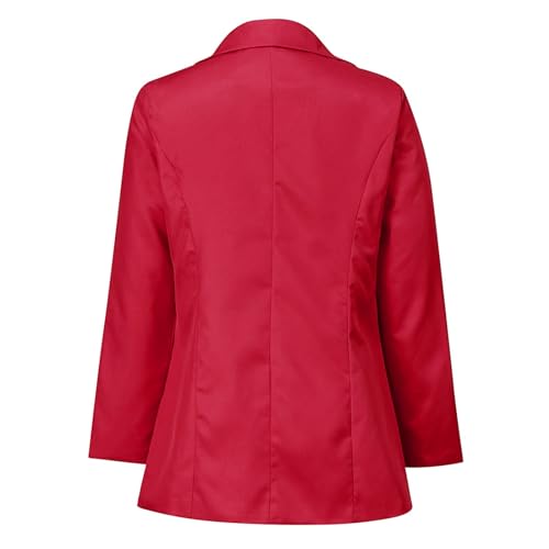 TANGNADE Womens Blazers for Work Casual Spring 2025 Plus Size Office Jacket with Pockets Trendy Fitted Business Clothes4