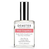 DEMETER Natural Perfume Spray Cologne for Women, Pink Grapefruit, 1 oz