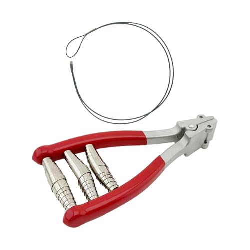 Qianly Sport startklem bespangereedschap Badminton startbespanklem tennisuitrusting voor badmintonracket tennisracket, Rood