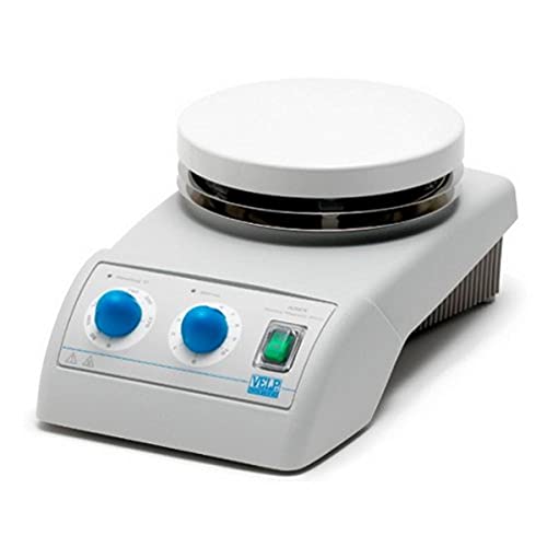 VELP Scientific F20510413 AREX Hotplate Magnetic Stirrer with Aluminum Alloy, 1500 RPM, Up to 20 L, Max Temp 370 Degree C, Counter Rotation, 115V - 60 Hz
