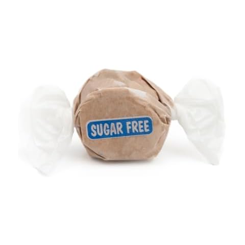 Taffy Shop Sugar-Free Whipped Chocolate Salt Water Taffy – Assorted Gourmet Candy Variety Pack, Bulk Sweet Snack, Fresh & Gluten-Free, 30 Individually Wrapped Pieces (7oz) Cover