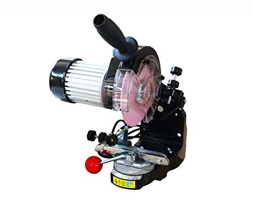 TECHTONGDA Chain Grinder Chainsaw Sharpener Electric Chain Saw Bench Sharpener with Grinding Discs 3.2MM 4.8MM