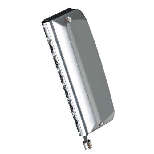 プロの演奏ハーモニカ クロマチックハーモニカ 合金コーム クロムメッキ銅マウスピース 12穴 Cキー ハープ