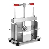 Hochleistungs-handpapierpresse Für A3, A4 Und A5 – Buchbinden, Glätten Von Rechnungen, Stahl-buchbinder Mit 1500 Kg Druck – Ideal Für Büro Und Bastelbedarf A4