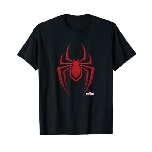 Marvel Spider-Man Miles Morales Logo Camiseta