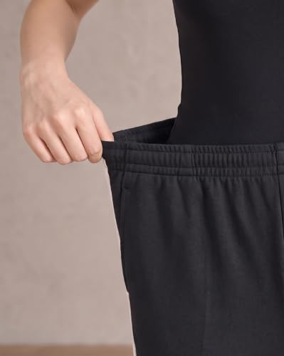 Image of Nobero Joggers for Women | Track Pants for Women | Straight Fit | Elasticated Waist with Drawcord | Soft & Breathable Fabric | Casual Everyday Wear