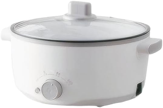 Hot Pot Eléctrico con Vaporera 3L, Antiadherente, Cocina Portátil