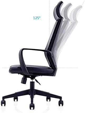 Miniatura 4 de Silla de oficina con almohada para reposacabezas ajustable ergonómica de transferencia de elevación silla de computadora para el hogar, taburete con