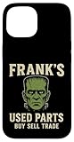Pièces d'occasion Halloween Frank Acheter Vendre Trade Frankenstein Coque pour iPhone 15
