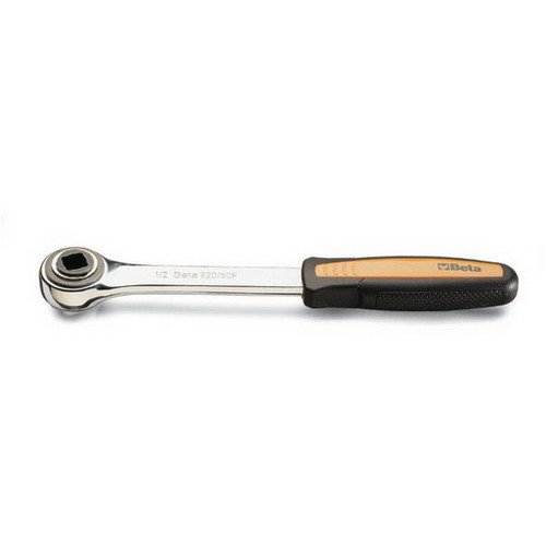 Beta 920/50F 275mm Ratcheting 1/2" Drive Socket Wrench, with Chrome Plated
