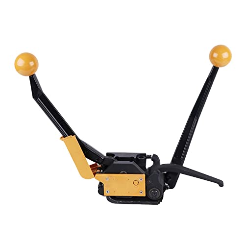 A333 Manual Sealless Steel Strapping Machine Bander Binding Steel Strapping Tool Packing Machinery for 12.7-19mm Steel Strip,DIY Tools