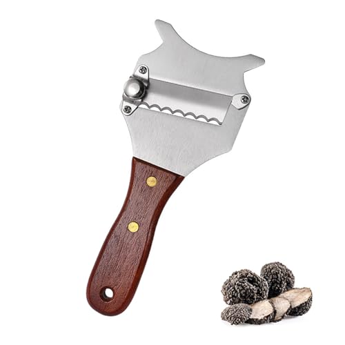 Trüffelhobel, Edelstahl Trüffel Käsehobel Trüffelreibe Truffle Slicer Profi Trüffelhobel...