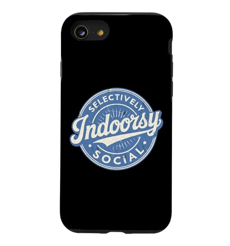 Indoorsy Selectively Social �r���e�[�W ���Љ�I �����I �X�}�z�P�[�X iPhone SE (2020) / 7 / 8 �p