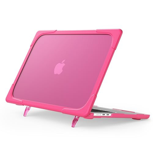 Coque MacBook Air 15 M5 A3448 rigide mate avec support béquille pliable