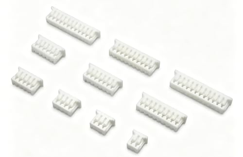 Conector Micro JST 1.25mm de 7 pines con carcasa de pin recto horizontal, pack de 50 unidades