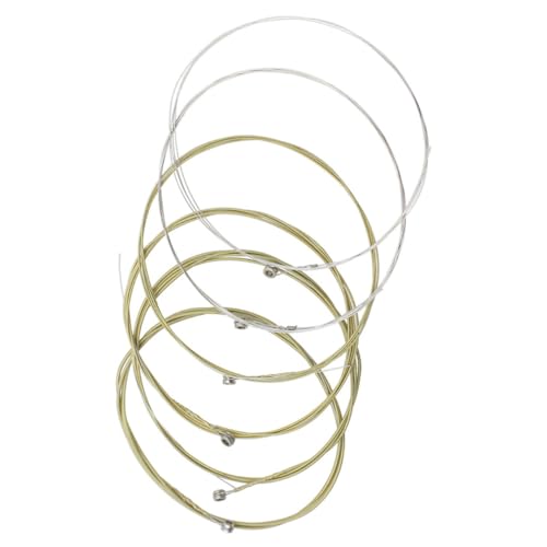 6個本 アコースティックギター 優 ブラス製 換用 薄 デザイン 耐摩