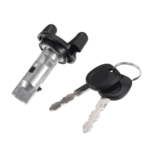 Hihaha 15815961 Ignition Lock Cylinder with Keys for Chevrolet Silverado 1500 2500 3500 1999-2004 / Ignition Lock Cylinder Switch/Durable / 1 Pcs Silver Tone
