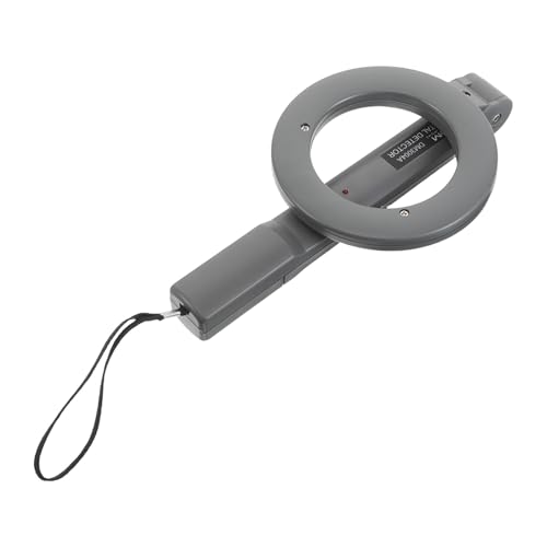 Hohopeti Detector de Metales Portátil Manual de Alta Sensibilidad con Escaneo 360° Alarma Sonora y Luz LED Diseño Ligero y Ergonómico para Detección en Playas Seguridad y Exploración
