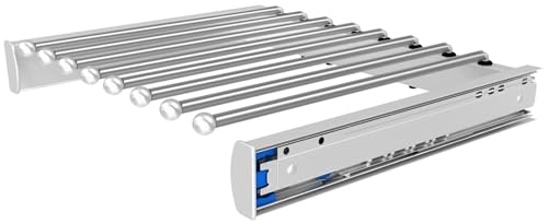 Sidelines Steel Pullout Pants Organizer w/Soft-Close for Custom Closet Systems