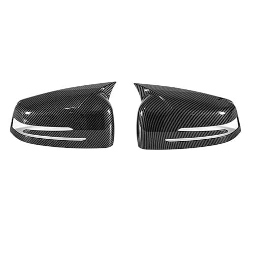 Coques rétroviseurs pour Mercedes W176 W204 W212 C117 cache de protection noir