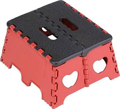 RAGHAVENDRA SARKAR® 7 Inches Super Strong Folding Step Stool for Adults and Kids, Kitchen Stepping Stools, Garden Step Stool Kitchen Stool (Random Color)-image-10