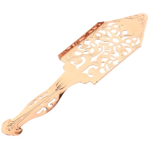 DEARMAMY Cuillère à Absinthe Acier Inoxydable avec Design Creux Filtre à Sucre pour Fontaine Absinthe Cuillère Doseuse Résistante pour Usage Domestique et Bar