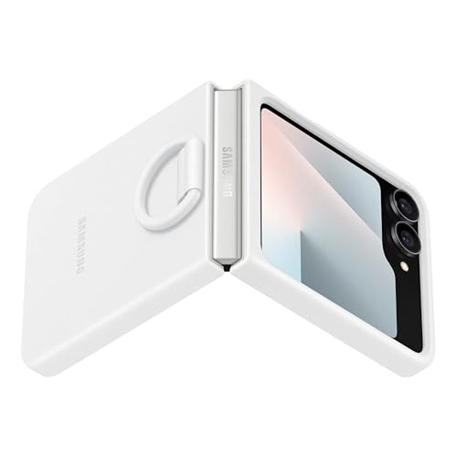 Image of Samsung Galaxy Z Flip7 FE Silicone Case, White