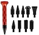 HiYi Car Dent fix Tools Beulen-Reparatur-Hammer mit verschiedenen Aufsätzen, DIY, 10 Stück