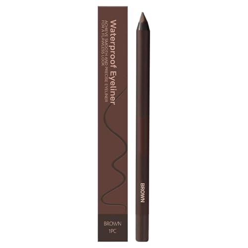 Lápiz Delineador De Ojos Impermeable | Barra De Maquillaje Para Mujer De Larga Duración,Maquillaje Duradero Aplicación Antidesvanecible Para Mujeres Y Adultas
