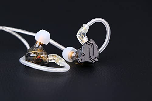Linsoul KZ ZS10 PRO X Atualizado 1DD+4BA Driver Híbrido HiFi Fones de Ouvido IEM com Liga Faceplace