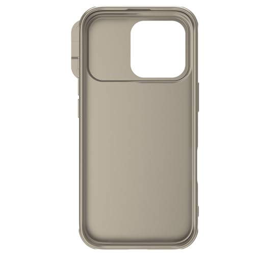 Image of Nillkin Case for Apple iPhone 16 Pro (6.3″ Inch) CamShield Pro Camera Slider Double Layered Protection TPU + PC (Corner Impact Air Bags) Golden Color