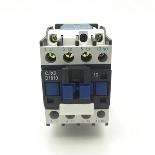 Contacteur AC 3P 220V CJX2-1810 pour Sécuriser le Démarrage de Moteur Électrique 9KW