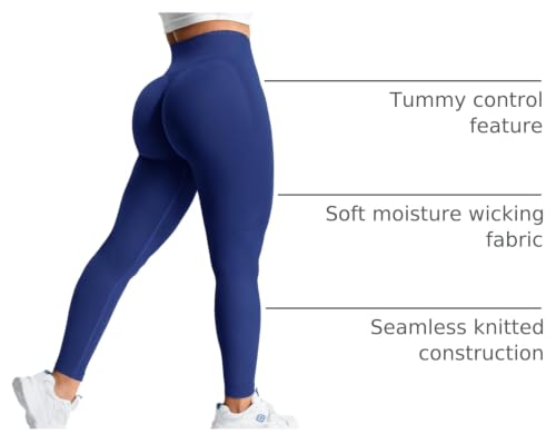 Image of YEOREO Boost Amplify Leggings for Women Seamless Scrunch Leggings | High Waist, Scrunch, Yoga, Athletic