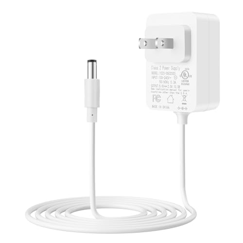 Image of 5V 2A Baby Swing Power Cord 6ft Replacement for Graco Duetsoothe/DuoGlider/Baby Swing,Compatible with Graco Simple Sway Swing/Glider LX/Simple Sway LX, Adapter 5V Charger