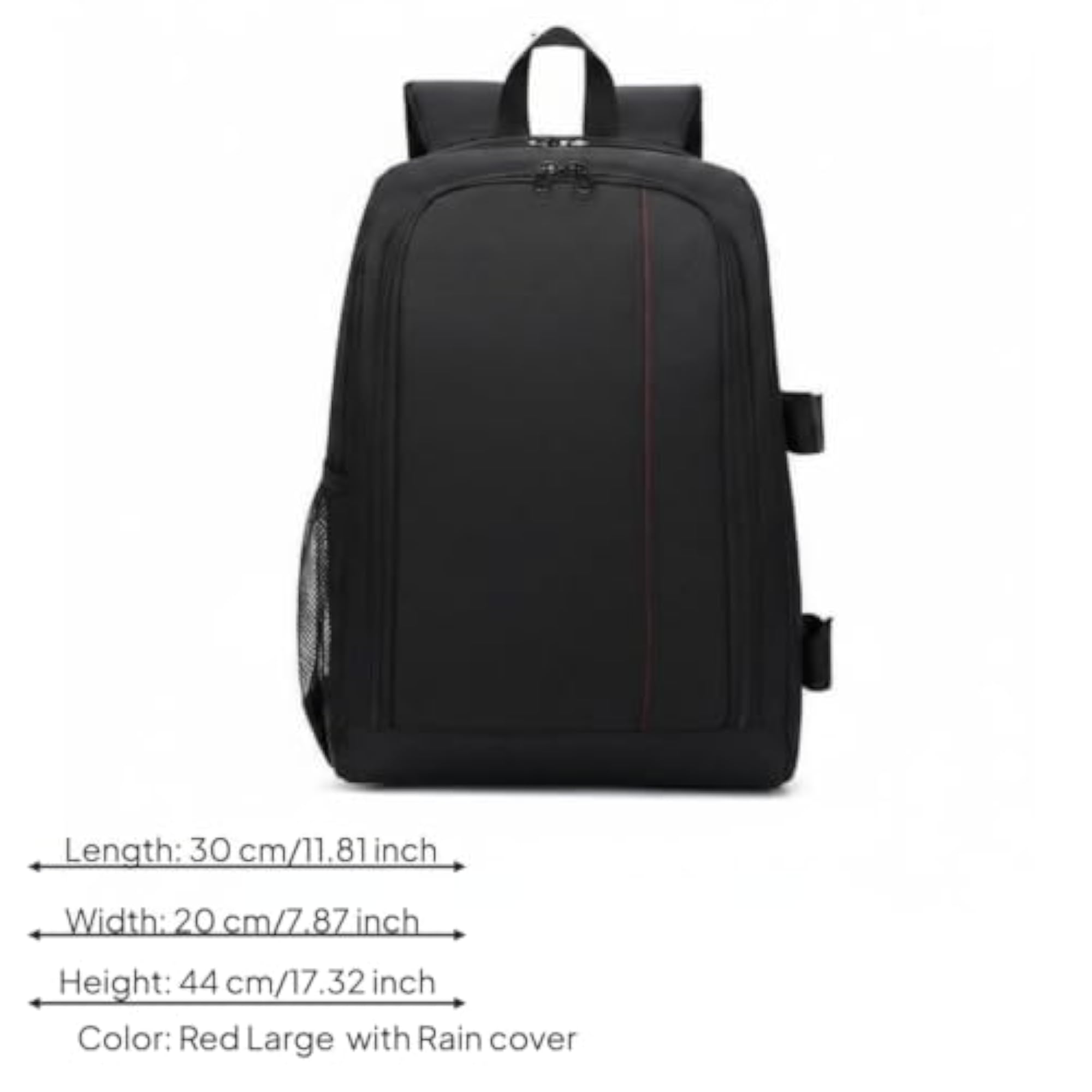 Lightweight Padded Camera Backpack, Multi-Compartment