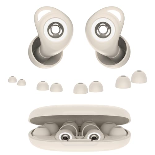 Bouchons d'oreille pour concert et festivals couleur beige pâle