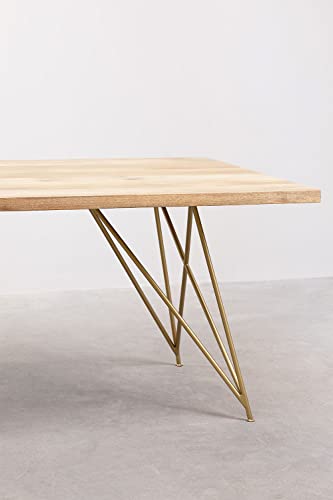 SKLUM Tavolo da pranzo rettangolare in legno di