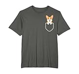 pocket corgi - simpatico peluche per amanti dei cani maglietta