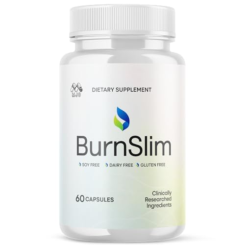 Image of Burn Slim Capsules, Official Burnslim Pills with All Natural Ingredients, Advanced Burn Slim Health and Wellness Vitamin Supplement Supporting Active Lifestyle for Women and Men (60 Capsules)