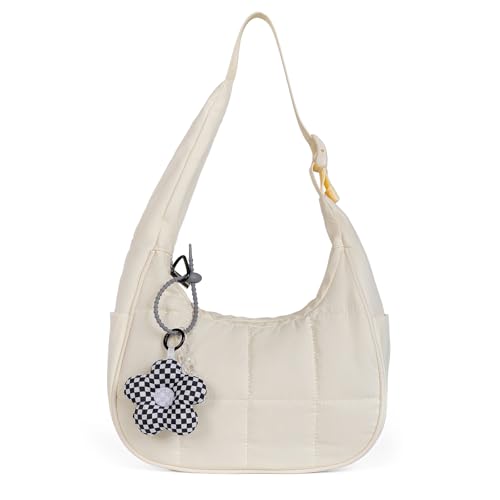 Petit sac tampon pour femme boshiho mini sac à bandoulière matelassé noir