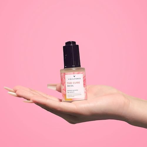 THE CURE OIL Serum pelo seco y dañado con 11 aceites para el pelo como la Astaxantina, Aceite de Coco para el cabello o Aceite de Argan | Antiencrespamiento cabello | protector termico cabello 30ml